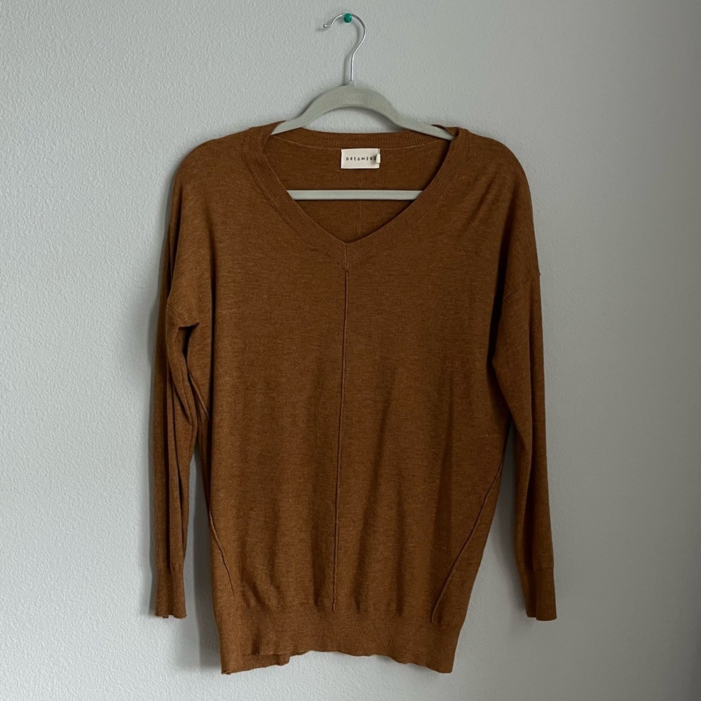 Nordstrom Dreamers V Neck Long Sleeve Sweater